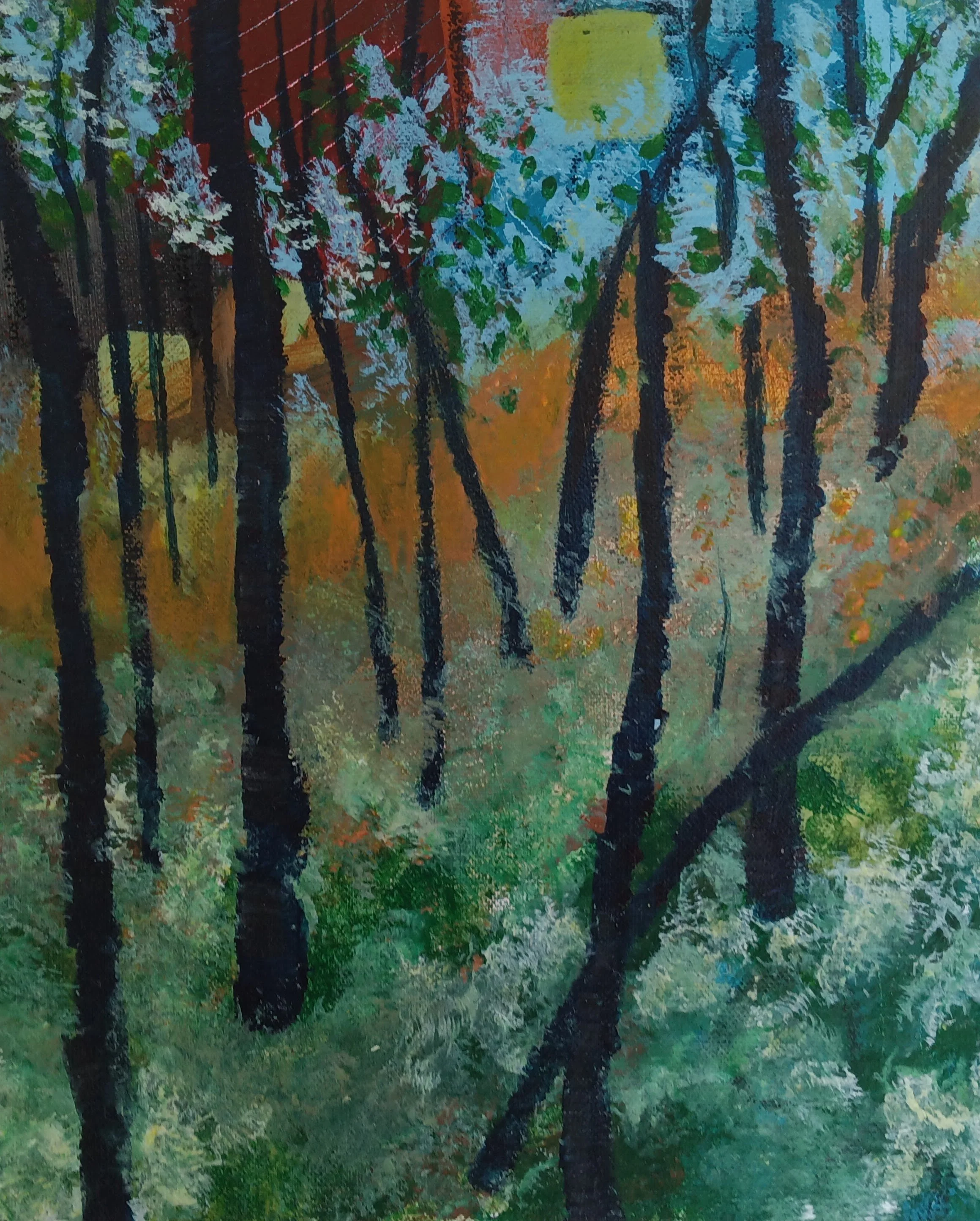 Mary Greto Brunner in studio